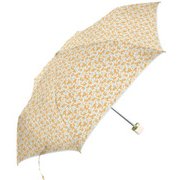 38648 レディース 折畳傘 晴雨兼用 オレンジ 50cm