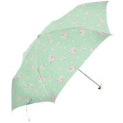 38604 レディース 折畳傘 晴雨兼用 グリーン 50cm