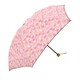 10581 レディース 折畳傘 晴雨兼用 ピンク 50cm