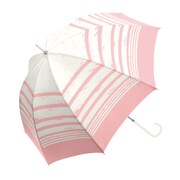33769 レディース 長傘 晴雨兼用 ピンク 58cm