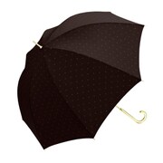 33772 レディース 長傘 晴雨兼用 ブラック 58cm