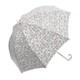 33776 レディース 長傘 晴雨兼用 グレー 58cm