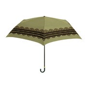 39918 レディース 折畳傘 晴雨兼用 カーキ 50cm