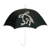 39941 レディース 長傘 晴雨兼用 ブラック 58cm
