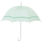 39954 レディース 長傘 晴雨兼用 グリーン 58cm