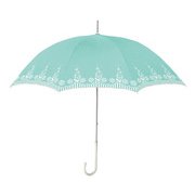 39962 レディース 長傘 晴雨兼用 グリーン 55cm