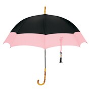 39260 レディース 長傘 晴雨兼用 ブラック 58cm