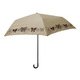 39645 レディース 折畳傘 晴雨兼用 ベージュ 50cm