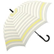 34124 レディース 長傘 イエロー 60cm