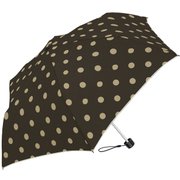 34128 レディース 折畳傘 ブラック 55cm