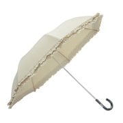 PT-1523 レディース 折畳傘 晴雨兼用 ベージュ 47cm