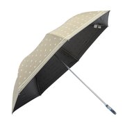 PT-1533 レディース 折畳傘 晴雨兼用 ベージュ 47cm