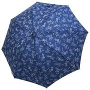 477 ディズニー 子供用 ショートスライド 晴雨兼用傘 47cm ネイビー