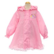 850100 ディズニープリンセス ドレスタイプレインコート 100cm ピンク