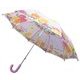 1559 ルルロロ 子供用 転写プリント 長傘 45cm ピンク