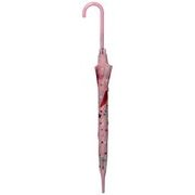 1554 ガールズ 長傘 ピンク 55cm