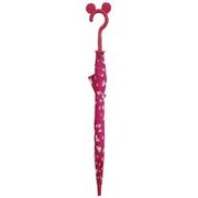466 ディズニー 子供用 ミニーマウス総柄 ジャンプ長傘 60cm ピンク