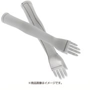 DA952602-JW-F [VAPORCOOLER アームカバー レディース フリーサイズ ジャスミンホワイト]