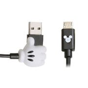 microUSBケーブ ハンドシリーズ ディズニーキャラクター 1m ミッキー