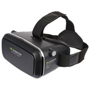 各種スマートフォン対応 VR SHINECON ヘッドセット ピント調整可能 3.5～6.0インチ対応 [ブラック]