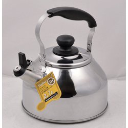 デイトナプラス ステンレス製広口笛吹きケットル 2.7L HB-7351