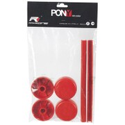 ワンタッチ着脱ディスプレイスタンド PONY用カラーパーツRD