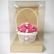 フラワーソープ バスケット LPINK