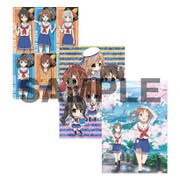 ハイスクール・フリート クリアファイル3点セット [キャラクターグッズ]