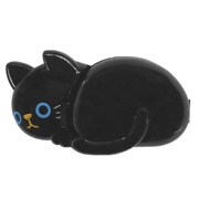 ME253 ねこのおやつクリップ クロ