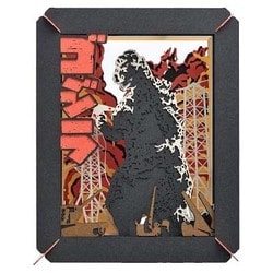 ゴジラ Paper Theater Premium 3Dペーパーアート PT-L74-1.jpg