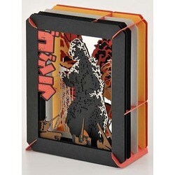 ゴジラ Paper Theater Premium 3Dペーパーアート ゴジラ PAPER THEATER / PT-L74 ゴジラVSキングギドラ | PAPER