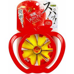 便利小物 りんごの形アップルカッター C-3836