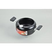 NEW楽天家 鉄製温度計付両手天ぷら鍋 20cm HB-2518