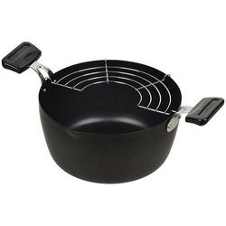 NEW楽天家 鉄製深型天ぷら鍋 22cm HB-2519