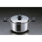 クックパレス 3層底両手鍋 20cm HB-2527