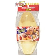 D-407 [おやつDEっSE 木製たこ焼き盛皿 10枚入]