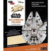 3D Wood Models スターウォーズ ミレニアム・ファルコン