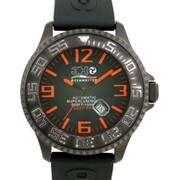 52MM STEEL PVD ブラックPVDケース 52mm メンズ DPB1A