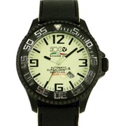 52MM STEEL PVD ブラックPVDケース 52mm メンズ DPB4N