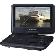 9型ワイド液晶搭載 ポータブルDVDプレーヤー 乾電池対応 ブラック GH-PDV9J-BK
