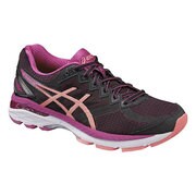 TJG520-9076 LADY GT-2000 NEW YORK 4-wide 23.5 [ランニングシューズ レディース 23.5cm ブラック/ピーチ]