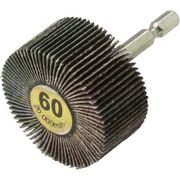 インパクト用 軸付フラップホイール 【6.35mm軸】 φ50×25×6.35 A#60 HUFN504