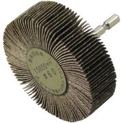 インパクト用 軸付フラップホイール 【6.35mm軸】 φ80×25×6.35 A#60 HUFN804