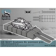 米軍 シービーズ NL揚陸用船橋 [1/72 レジン製アクセサリーパーツ]