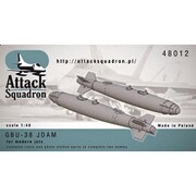 GBU-38 JDAM 500ポンド 2個入り [1/48 レジン製アクセサリーパーツ]