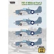 F4F-4 ワイルドキャット パート2 ガダルカナル基地 [1/32 デカールシリーズ]