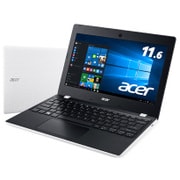 Aspire One 11/11.6型/Celeron N3050/HDD32GB/メモリ4GB/ドライブレス/Windows10 Home64ビット/KINGSOFT Office 2013 Standard/クラウドホワイト AO1-132-N14N/W