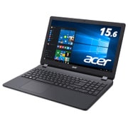 Aspire E 15/15.6型/Celeron 2957U/HDD500GB/DVDスーパーマルチドライブ/メモリ4GB/Windows10 Home64ビット/KINGSOFT Office 2013 Standard/ダイヤモンドブラック ES1-571-N14D/K