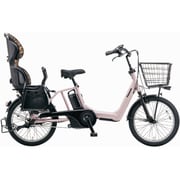 電動アシスト自転車 子乗せ ギュット・アニーズ・DX 20型 内装3段変速 12.0Ah マットグレージュ BE-ELMA03AT