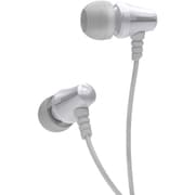 インナーイヤーイヤホン iOS & Android 対応 3ボタンマイクリモコン付 ホワイト Jive(ジャイブ) White with Mic